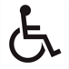 Graphic of person in wheelchair