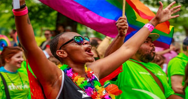 Celebrators rejoice at Portland Pride fesitval